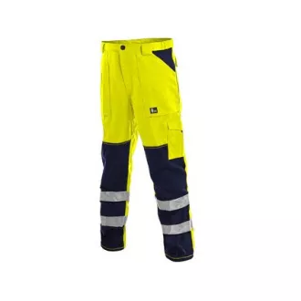 CXS NORWICH nadrág, figyelmeztető, férfi, sárga-kék, 54-es méret CXS NORWICH nadrág, figyelmeztető, férfi, sárga-kék, 54-es méret