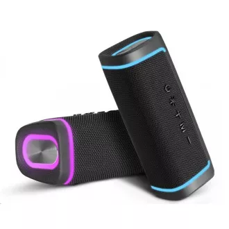 WG - Bluetooth hangszóró WG AirFlex7, 10W, TWS, LED, fekete