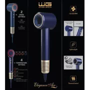 WG - Hajszárító WG Elegance Air, 1600W, kék
