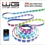 WG - Smart LED szalag WG18, 3 méter, alkalmazással, IP 65, USB-A