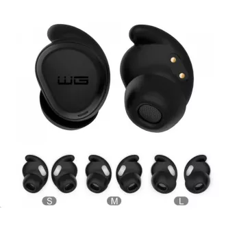 WG - Bluetooth fejhallgató WG AirFlex 4, alvó fülhallgató, ANC, fekete