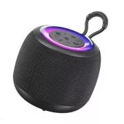 WG - Bluetooth hangszóró WG AuraBeats, 5W, TWS, LED, fekete