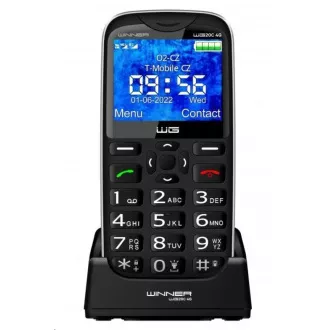 WG - Mobiltelefon WG20C, 4G, fekete