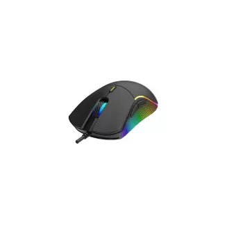 WG - WG Chameleon III., RGB LED-es játékegér, fekete színben
