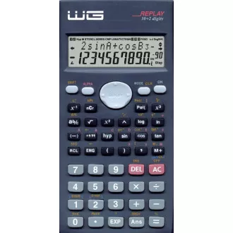 WG - Számológép WG2 MathMaster Pro, tudományos, fekete