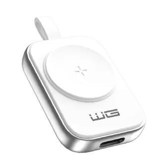 WG - USB-C mágneses töltőeszköz Apple Watch-hoz, fehér és ezüst színben WG - USB-C mágneses töltőeszköz Apple Watch-hoz, fehér és ezüst színben