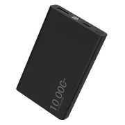 WG - Power Bank 10000 mAh, USB-C PD 20W   USB-A 22.5W, fekete