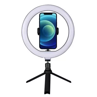 WG - Vlog Kit alapkészlet videoblogok készítéséhez, állvány, telefontartó, LED lámpa