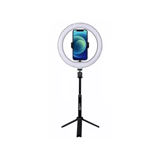 WG - Vlog Kit alapkészlet videoblogok készítéséhez, állvány, telefontartó, LED lámpa