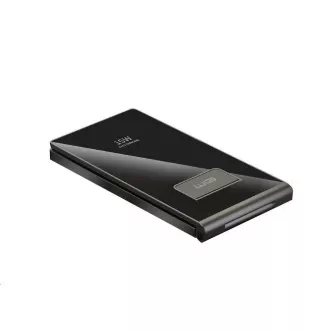 WG - Vezeték nélküli töltő WG36, 4in1 FAST MAGNET, 2x 15W 5W 3W, fekete színű