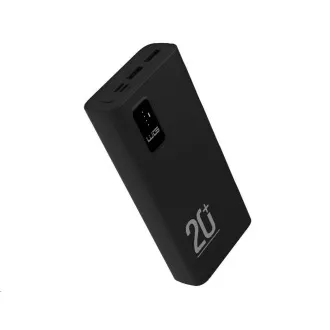 WG - Power Bank 20000 mAh, USB-C PD 20W   USB-A QC 3.0 22.5W, fekete