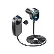 WG - Autótöltő hub / 100W / 6 USB port / 2x USB-A   4x USB-C / hosszabbítóval