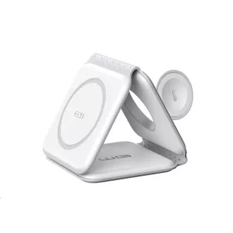 WG - WGMaxFlex 3in1 vezeték nélküli töltő / Összecsukható / 15W 5W 2.5W / WG 42 / fehér