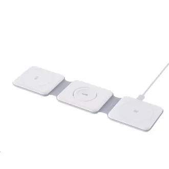 WG - WGMaxFlex 3in1 vezeték nélküli töltő / Összecsukható / 15W 5W 2.5W / WG 42 / fehér