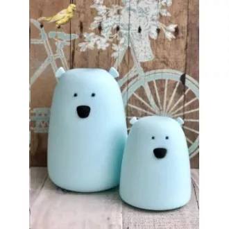Rabbit & Friends Teddy Bear Touch lámpa | Kék