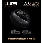 WG - Bluetooth fejhallgató WG AirFlex 5, ENC, Qi támogatás, fekete színű