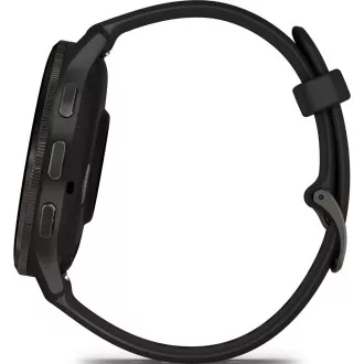 Garmin Venu® 3, Slate/Fekete, Szilikon szíj