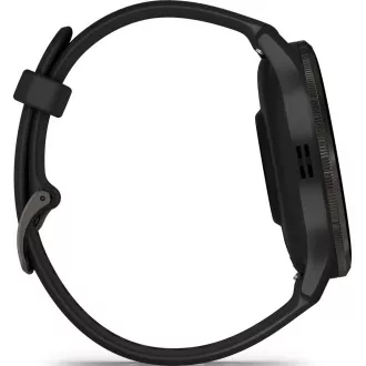 Garmin Venu® 3, Slate/Fekete, Szilikon szíj