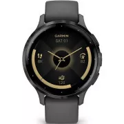 Garmin Venu® 3S, Slate/Szürke, Szilikon szíj