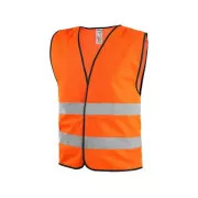 Fényvisszaverő mellény GUSTAV, narancssárga, L / XL méret