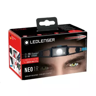 Ledlenser NEO1R futó fejlámpa, fekete-szürke