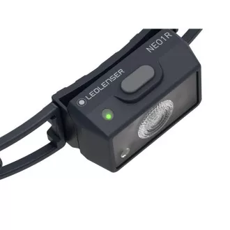 Ledlenser NEO1R futó fejlámpa, fekete-szürke