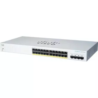 Cisco CBS220-24FP-4G switch (24xGbE, 4xSFP, 24xPoE , 382W) Cisco CBS220-24FP-4G switch (24xGbE, 4xSFP, 24xPoE , 382W)