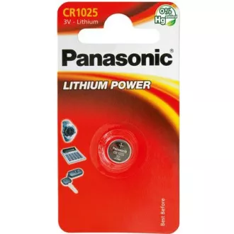 PANASONIC lítium elem (gombos) CR-1025EL / 1B 3V (bliszter 1db)