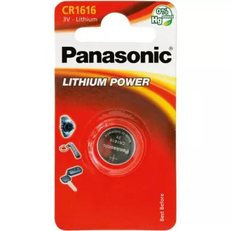 PANASONIC lítium elem (gombos) CR-1616EL / 1B 3V (bliszter 1db)