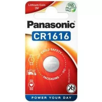 PANASONIC lítium elem (gombos) CR-1616EL / 1B 3V (bliszter 1db)