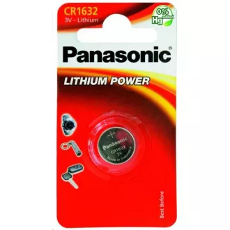PANASONIC lítium elem (gombos) CR-1632EL / 1B 3V (bliszter 1db)