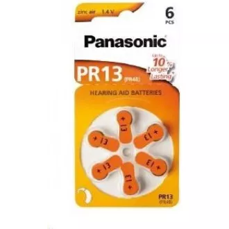 PANASONIC Cink levegő akkumulátor PR-13 (48) / 6LB AAA 1, 2V (bliszter 6db)