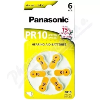 PANASONIC Cink levegő akkumulátor PR-230 (10) / 6LB AAA 1, 2V (bliszter 6db)