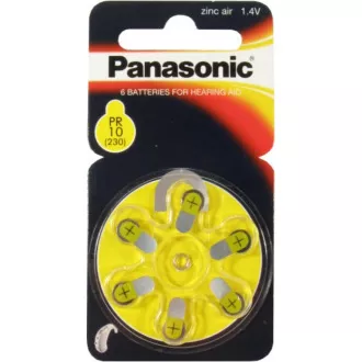 PANASONIC Cink levegő akkumulátor PR-230 (10) / 6LB AAA 1, 2V (bliszter 6db)
