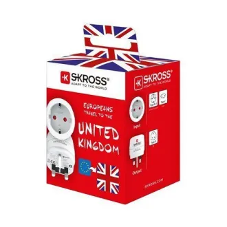 SKROSS Travel Adapter UK az Egyesült Királyságban való használatra, G típus SKROSS Travel Adapter UK az Egyesült Királyságban való használatra, G típus