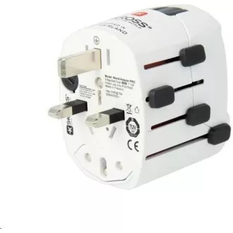 SKROSS utazási adapter PRO, 6,3A max., földelt, univerzális az egész világ számára SKROSS utazási adapter PRO, 6,3A max., földelt, univerzális az egész világ számára