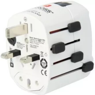 SKROSS utazási adapter PRO, 6,3A max., földelt, univerzális az egész világ számára SKROSS utazási adapter PRO, 6,3A max., földelt, univerzális az egész világ számára