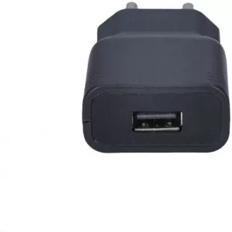 Solight USB töltőadapter, 1x USB, 2400mA, AC 230V, fekete Solight USB töltőadapter, 1x USB, 2400mA, AC 230V, fekete