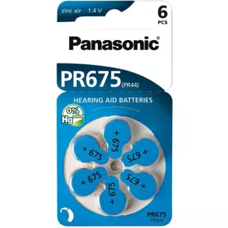 PANASONIC Cink levegő akkumulátor PR-675 (44) / 6LB AA 1, 2V (bliszter 4db)