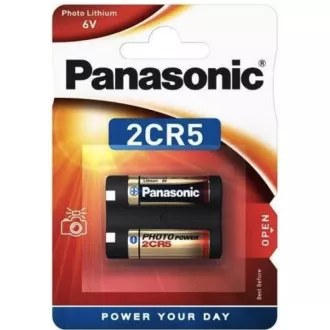 PANASONIC Lithium - FOTÓ akkumulátor 2CR-5L / 1BP 6V (bliszter - 1db)