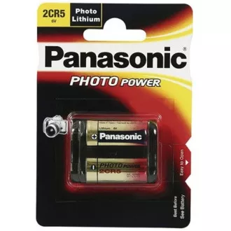 PANASONIC Lithium - FOTÓ akkumulátor 2CR-5L / 1BP 6V (bliszter - 1db)
