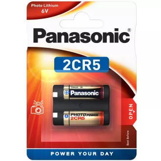 PANASONIC Lithium - FOTÓ akkumulátor 2CR-5L / 1BP 6V (bliszter - 1db)