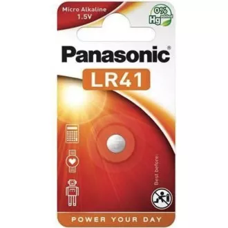 PANASONIC alkáli MICRO akkumulátor LR-41EL / 1B 1, 5V (bliszter 1db)