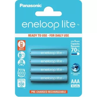 PANASONIC HR03 AAA 4LCCE/4BE ENELOOP LITE N, 550 mAh (Blistr 4db)