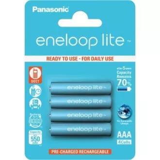 PANASONIC HR03 AAA 4LCCE/4BE ENELOOP LITE N, 550 mAh (Blistr 4db)
