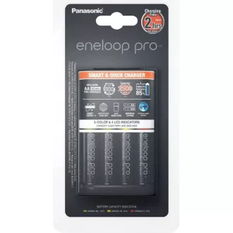 PANASONIC NAB. KJ55HCD40E 4xAA ENELOOP PRO N, 2500 mAh AA/AAA-hoz (Blistr 4db   töltő)