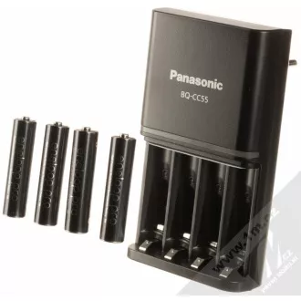 PANASONIC NAB. KJ55HCD40E 4xAA ENELOOP PRO N, 2500 mAh AA/AAA-hoz (Blistr 4db   töltő)