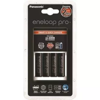 PANASONIC NAB. KJ55HCD40E 4xAA ENELOOP PRO N, 2500 mAh AA/AAA-hoz (Blistr 4db   töltő)