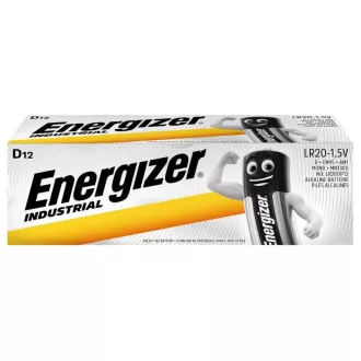 Energizer LR20/12 ipari D 12 csomag Energizer LR20/12 ipari D 12 csomag