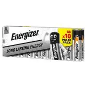 Energizer LR6/10 Everyday AA család 10db lúgos lúgos energiaforrás